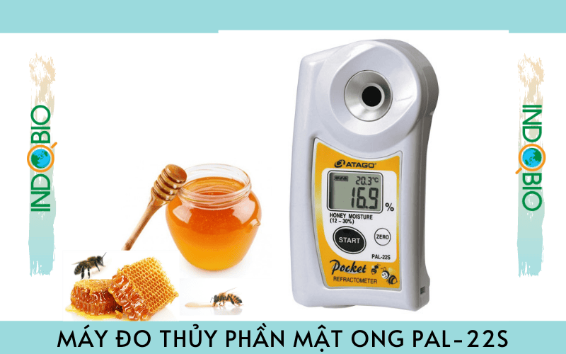 Khúc xạ kế đo thủy phần mật ong pal-22s Atago